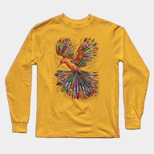 Paint by Feathers Long Sleeve T-Shirt